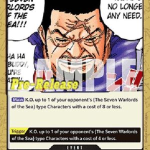 One Piece -JP There's No Longer Any Need for the Seven Warlords of the Sea!!!