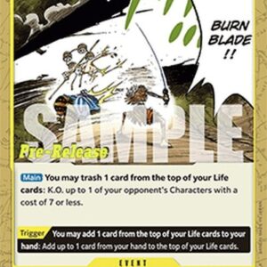 One Piece -JP Burn Blade