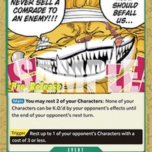 One Piece -JP We Would Never Sell a Comrade to an Enemy!!!