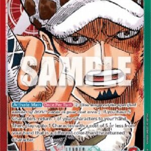 One Piece OP01E Trafalgar Law (-002) (V.2)