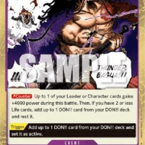 One Piece OP01E Thunder Bagua