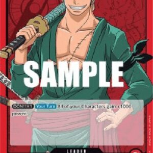 One Piece -JP Roronoa Zoro (-001) (V.1)