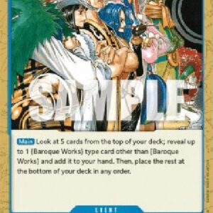 One Piece OP01E Baroque Works