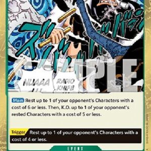 One Piece -JP Radio Knife