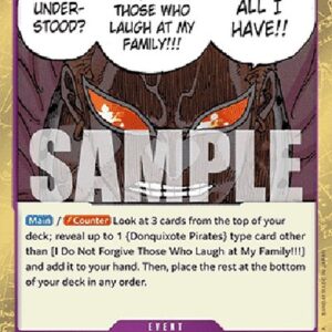 One Piece -JP I Do Not Forgive Those Who Laugh at My Family!!!