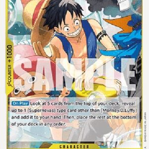 One Piece -JP Monkey.D.Luffy (-111) (V.1)