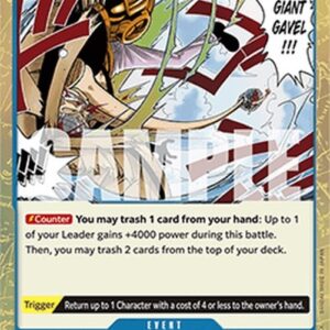 One Piece Gum-Gum Giant Gavel (-055) (V.3)