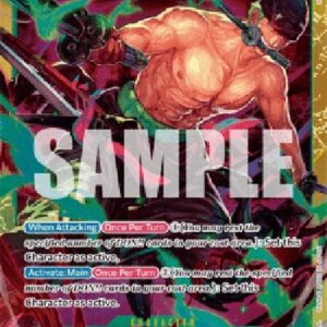 One Piece -JP Roronoa Zoro (-118) (V.1)