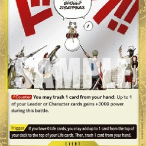 One Piece -JP You're the One Who Should Disappear.