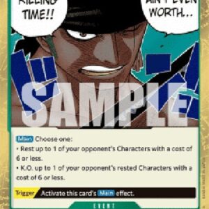 One Piece -JP You Ain't Even Worth Killing Time!!