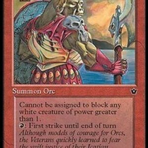 Magic: The Gathering Orcish Veteran (V.4)