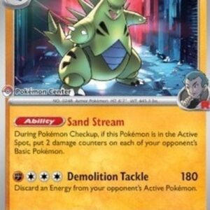 Pokemon Team Rocket's Tyranitar