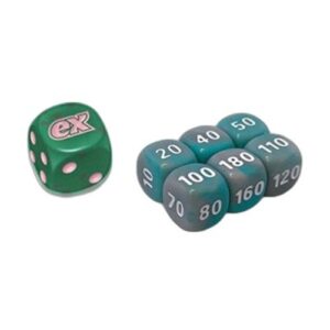 Pokemon Paradox Rift: Iron Valiant Dice Set