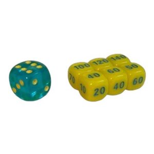 Pokemon Inteleon VMAX League Battle Deck Dice Set
