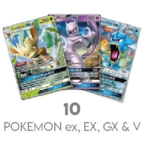 Pokemon 10 random Pokemon ex, GX & V