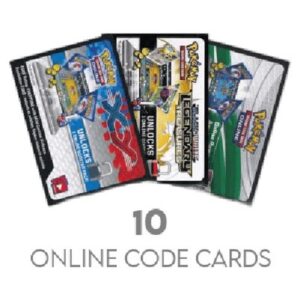Pokemon 10 random Online Code Cards