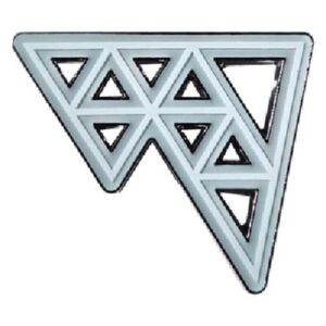 Pokemon Circhester Ice Gym Badge Pin