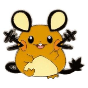Pokemon Mad Party Pin Collection: Dedenne Pin