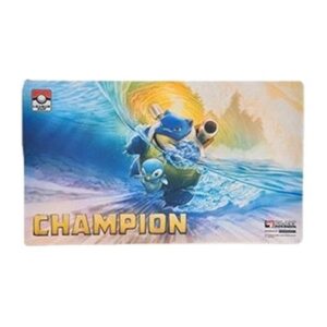 Pokemon League Cup 2019 "Blastoise & Piplup" Champion Playmat