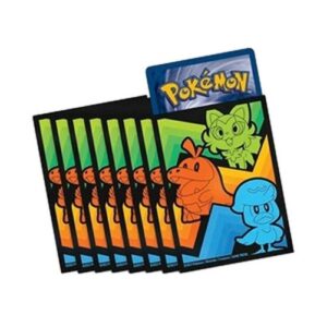 Pokemon Paldea Evolved: Sprigatito, Fuecoco & Quaxly Sleeves