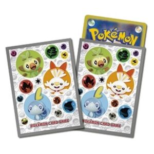 Pokemon Grookey, Scorbunny & Sobble Sleeves Japanese