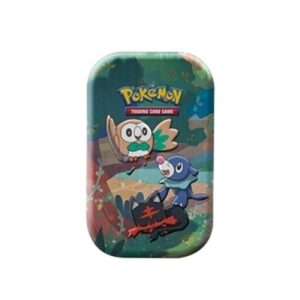 Pokemon Empty Celebrations Mini Tins: Alola Starters Tin