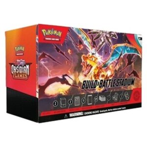 Pokemon Obsidian Flames: Empty Build & Battle Stadium Box