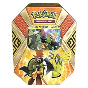 Pokemon Island Guardians Tins: Tapu Koko GX Tin