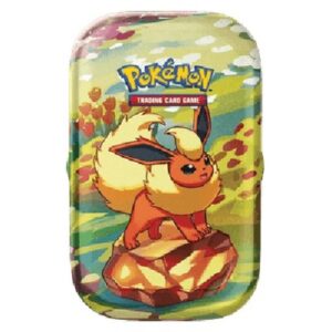 Pokemon Prismatic Evolutions: Flareon Mini Tin