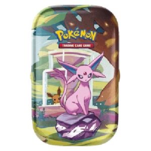 Pokemon Prismatic Evolutions: Espeon Mini Tin