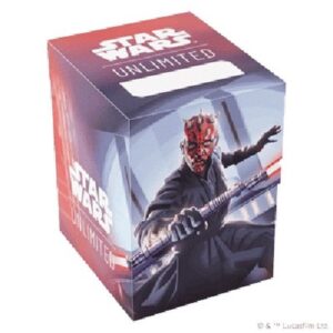 Star Wars Unlimited LOF Gamegenic Darth Maul, Sith Revealed Soft Crate 60+