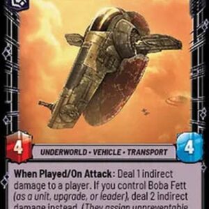 Star Wars Unlimited JTLP Fett's Firespray, Feared Silhouette (V.1)