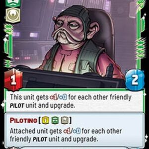 Star Wars Unlimited JTL Nien Nunb, Loyal Co-Pilot (V.3)