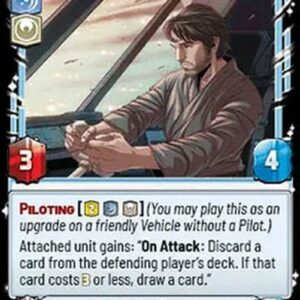 Star Wars Unlimited JTLP Cassian Andor, Threading the Eye (V.1)