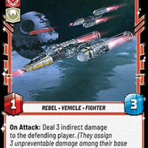 Star Wars Unlimited JTLP Red Squadron Y-Wing (V.1)