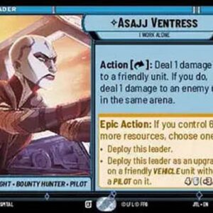 Star Wars Unlimited JTL Asajj Ventress, I Work Alone