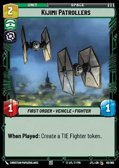 Star Wars Unlimited JTL Kijimi Patrollers (V.1)