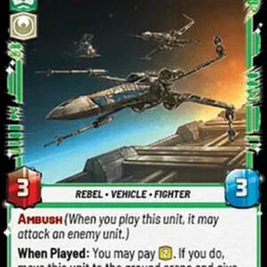 Star Wars Unlimited JTL Blue Leader, Scarif Air Support (V.1)