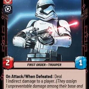Star Wars Unlimited JTL First Order Stormtrooper (V.1)