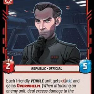 Star Wars Unlimited JTLP Captain Tarkin, Full Forward Assault (V.1)