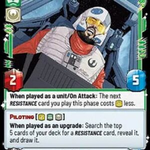 Star Wars Unlimited JTL Snap Wexley, Resistance Recon Flier (V.1)