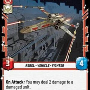 Star Wars Unlimited JTLP Red Five, Running the Trench (V.1)