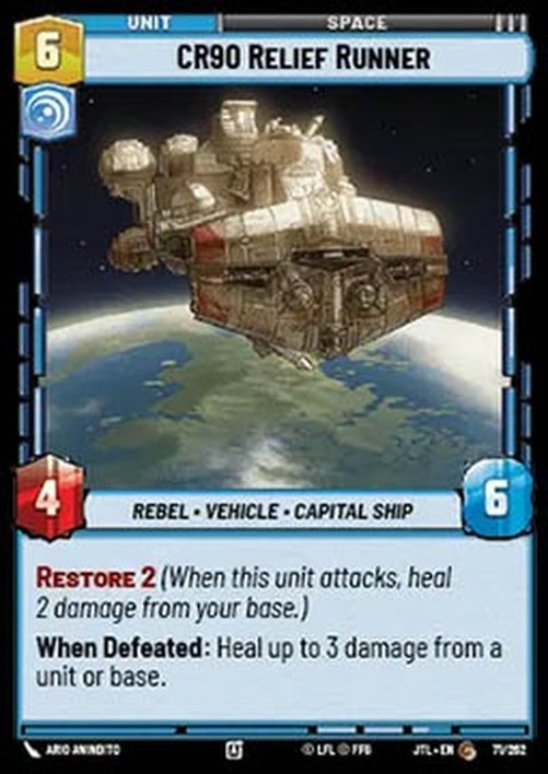 Star Wars Unlimited JTL Relief Runner (V.1)