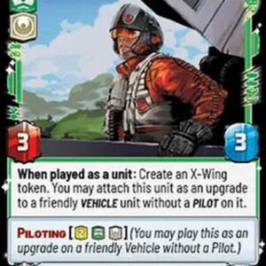 Star Wars Unlimited JTLP Poe Dameron, One Hell of a Pilot (V.1)