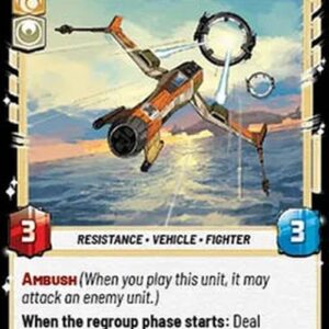 Star Wars Unlimited JTL Fireball, An Explosion With Wings (V.1)