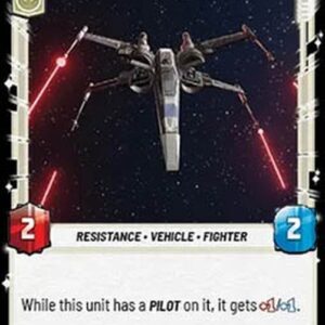 Star Wars Unlimited JTL Resistance X-Wing (V.1)