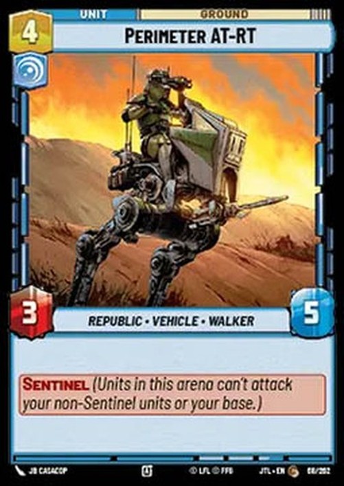 Star Wars Unlimited JTL Perimeter AT-RT (V.1)
