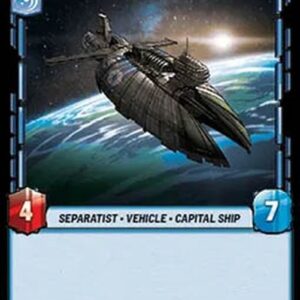 Star Wars Unlimited JTL Munificent Frigate (V.1)