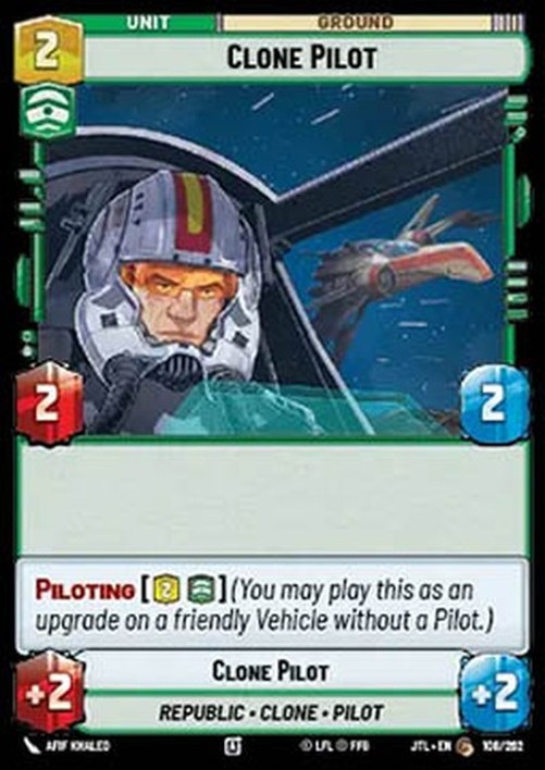 Star Wars Unlimited JTL Clone Pilot (V.1)