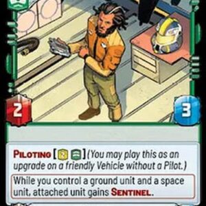 Star Wars Unlimited JTL Jarek Yeager, Coordinating With The Resistance (V.1)